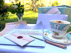 Enjoy the ritual of correspondence delivered each month. The unfolding of secrets long held.