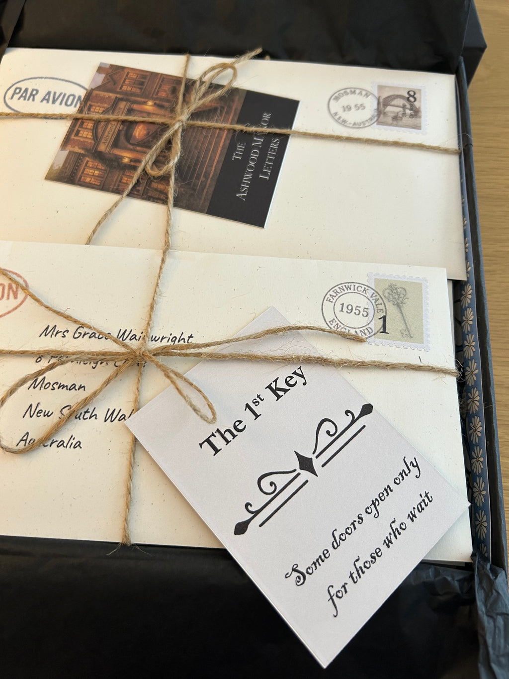 From the first key to the last, each letter reveals a fragment of the truth