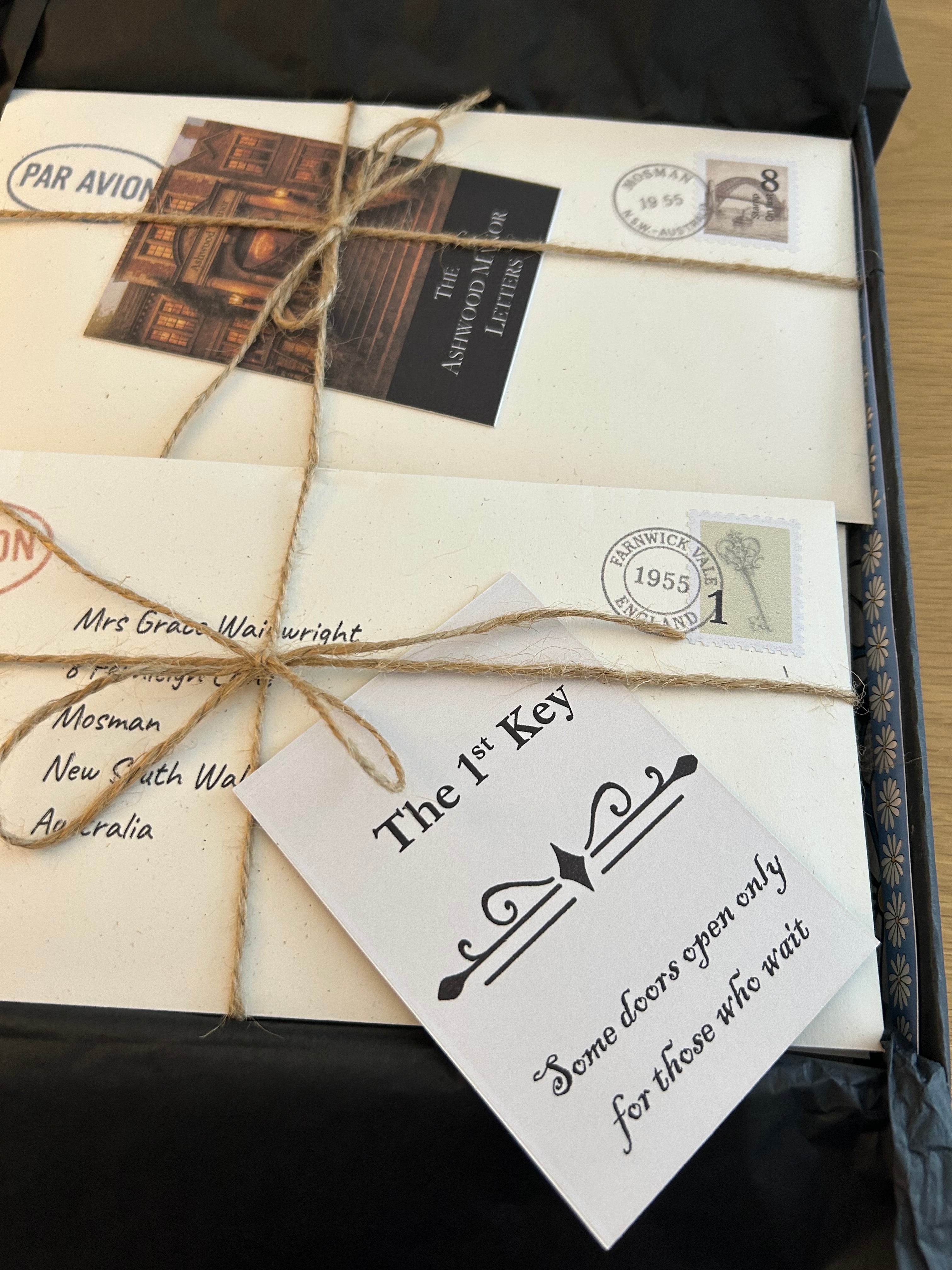 From the first key to the last, each letter reveals a fragment of the truth