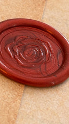A wax seal carefully applied, locking secrets inside.